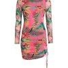 Ramy Brook Xavier Palm Printed Ruched Minidress -Hot Sale Ramy Brook Store unnamed file 290