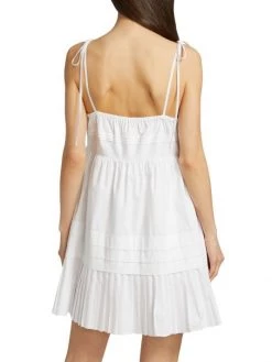 Ramy Brook Everly Tie-Shoulder Babydoll Dress -Hot Sale Ramy Brook Store unnamed file 306