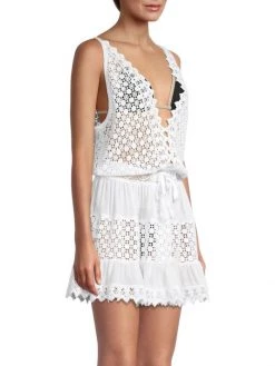 Ramy Brook Miranda Plunge-Neck Embroidered Dress -Hot Sale Ramy Brook Store unnamed file 319