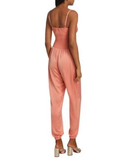 Ramy Brook Brit Satin Tie-Front Cut-Out Jumpsuit -Hot Sale Ramy Brook Store unnamed file 378