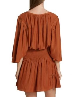 Ramy Brook Cece Blouson Minidress -Hot Sale Ramy Brook Store unnamed file 410