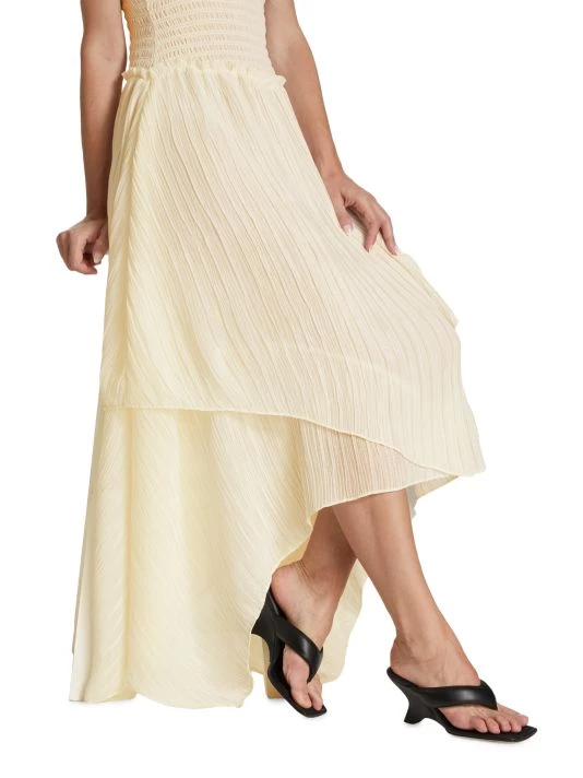 Ramy Brook Luella Pleated Chiffon Handkerchief Dress 8 Ramy Brook Luella Pleated Chiffon Handkerchief Dress - Image 6
