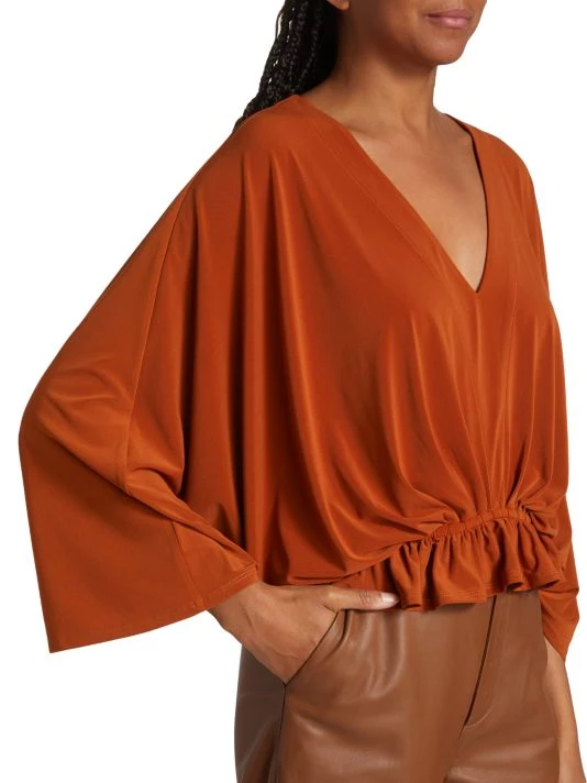 Ramy Brook Pearl Stretch Jersey Top 11 Ramy Brook Pearl Stretch Jersey Top - Image 9