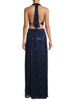 Ramy Brook Selena Cut-Out Sequin Maxi Dress -Hot Sale Ramy Brook Store unnamed file 457