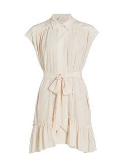 Ramy Brook London Tie-Waist Minidress