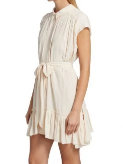 Ramy Brook London Tie-Waist Minidress -Hot Sale Ramy Brook Store unnamed file 483