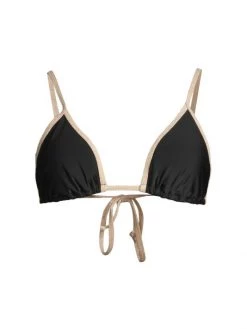 Ramy Brook Lalia Colorblock Triangle Bikini Top