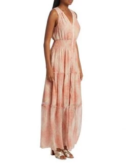 Ramy Brook Poppy Printed Silk Maxi Dress -Hot Sale Ramy Brook Store unnamed file 503