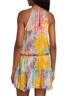 Ramy Brook Kourtney Smocked Floral Minidress -Hot Sale Ramy Brook Store unnamed file 511