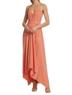 Ramy Brook Ryder Chain-Trim High-Low Dress 11 Ramy Brook Ryder Chain-Trim High-Low Dress -Hot Sale Ramy Brook Store unnamed file 535