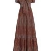 Ramy Brook Megan Striped Puff-Sleeve Maxi Dress -Hot Sale Ramy Brook Store unnamed file 553