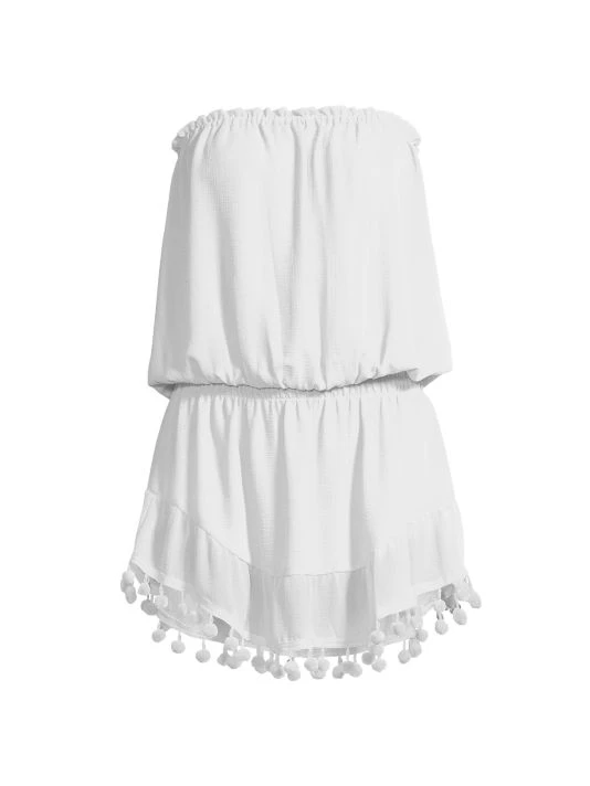 Ramy Brook Marcie Mini Dress White 5 Ramy Brook Marcie Mini Dress White - Image 3