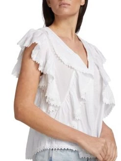 Ramy Brook Della Ruffle Top 14 Ramy Brook Della Ruffle Top -Hot Sale Ramy Brook Store unnamed file 565