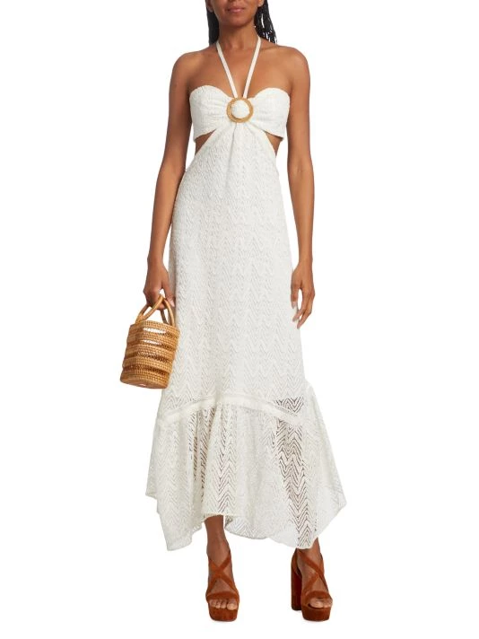 Ramy Brook Topez Lace Knit Maxi Dress 4 Ramy Brook Topez Lace Knit Maxi Dress - Image 2
