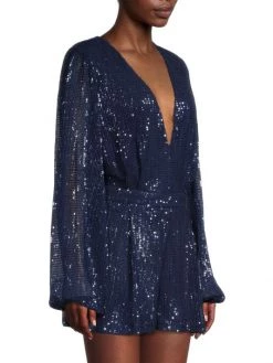 Ramy Brook Emily Sequined Romper -Hot Sale Ramy Brook Store unnamed file 591