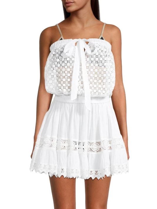 Ramy Brook Lizzie Strapless Embroidered Minidress 5 Ramy Brook Lizzie Strapless Embroidered Minidress - Image 3