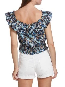 Ramy Brook Vance Printed Blouse -Hot Sale Ramy Brook Store unnamed file 644