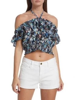 Ramy Brook Vance Printed Blouse -Hot Sale Ramy Brook Store unnamed file 645