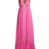Ramy Brook Amy Crochet-Trim Tassel Maxi Dress -Hot Sale Ramy Brook Store unnamed file 661