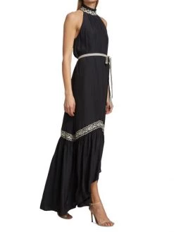 Ramy Brook Terra High-Neck High-Low Dress -Hot Sale Ramy Brook Store unnamed file 670