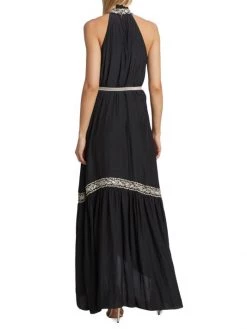 Ramy Brook Terra High-Neck High-Low Dress -Hot Sale Ramy Brook Store unnamed file 671