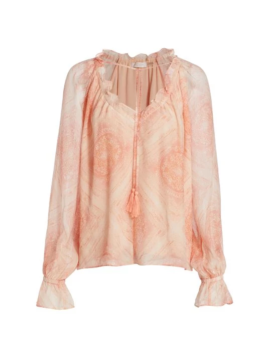 Ramy Brook Lorraine Geometric Blouse 3 Ramy Brook Lorraine Geometric Blouse