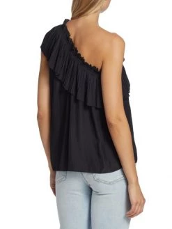 Ramy Brook Rose One-Shoulder Top -Hot Sale Ramy Brook Store unnamed file 713