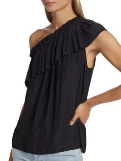 Ramy Brook Rose One-Shoulder Top -Hot Sale Ramy Brook Store unnamed file 714