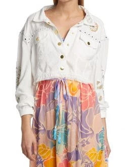 Ramy Brook Scheana Embellished Cropped Jacket -Hot Sale Ramy Brook Store unnamed file 72