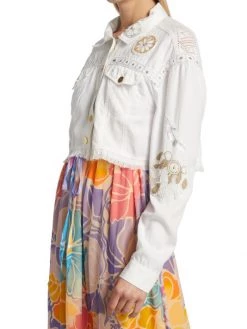 Ramy Brook Scheana Embellished Cropped Jacket -Hot Sale Ramy Brook Store unnamed file 73