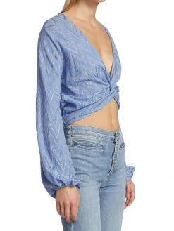 Ramy Brook Dakota Long-Sleeve Crop Top 12 Ramy Brook Dakota Long-Sleeve Crop Top -Hot Sale Ramy Brook Store unnamed file 744