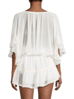 Ramy Brook Lilibet Lace-Trim Coverup -Hot Sale Ramy Brook Store unnamed file 758