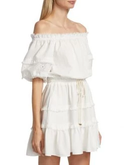 Ramy Brook Lala Off-The-Shoulder Minidress -Hot Sale Ramy Brook Store unnamed file 763