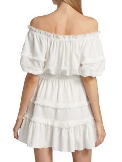 Ramy Brook Lala Off-The-Shoulder Minidress -Hot Sale Ramy Brook Store unnamed file 764