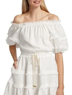 Ramy Brook Lala Off-The-Shoulder Minidress -Hot Sale Ramy Brook Store unnamed file 765