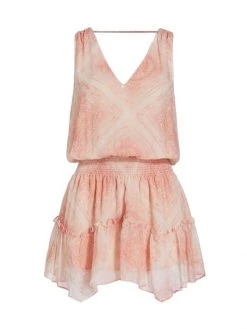 Ramy Brook Sandra Geometric Minidress