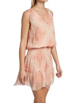 Ramy Brook Sandra Geometric Minidress -Hot Sale Ramy Brook Store unnamed file 789