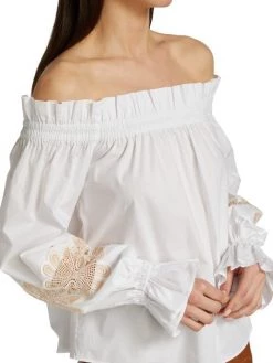 Ramy Brook Quinn Embroidered Top -Hot Sale Ramy Brook Store unnamed file 803