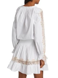 Ramy Brook Raina Cotton-Blend Poplin Minidress -Hot Sale Ramy Brook Store unnamed file 821