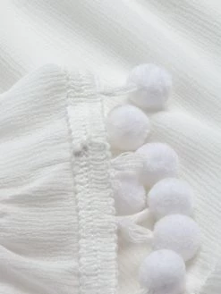 Ramy Brook Stevie Pompom Trim Mini Skirt Black -Hot Sale Ramy Brook Store unnamed file 854