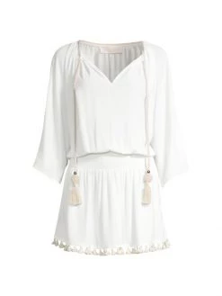 Ramy Brook Katana Blouson Tunic Dress