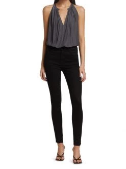 Ramy Brook Piper Halterneck Top Smoke -Hot Sale Ramy Brook Store unnamed file 868