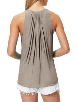 Ramy Brook Piper Halterneck Top Smoke -Hot Sale Ramy Brook Store unnamed file 869