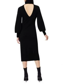 Ramy Brook Maggie Wool & Cashmere Blouson-Sleeve Turtleneck Sweater Dress 8 Ramy Brook Maggie Wool & Cashmere Blouson-Sleeve Turtleneck Sweater Dress -Hot Sale Ramy Brook Store unnamed file 879