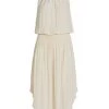 Ramy Brook Audrey Blouson Midi-Dress Sky