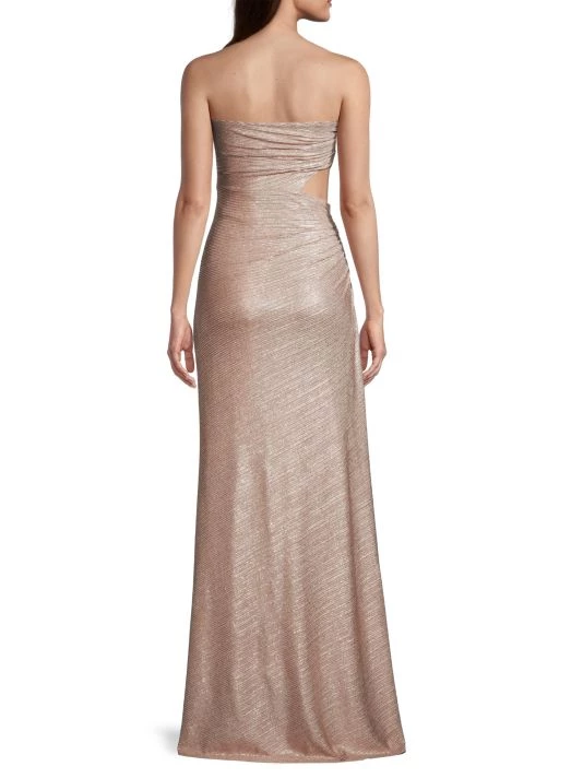 Ramy Brook Gladys Metallic Pleat Maxi Dress 7 Ramy Brook Gladys Metallic Pleat Maxi Dress - Image 5
