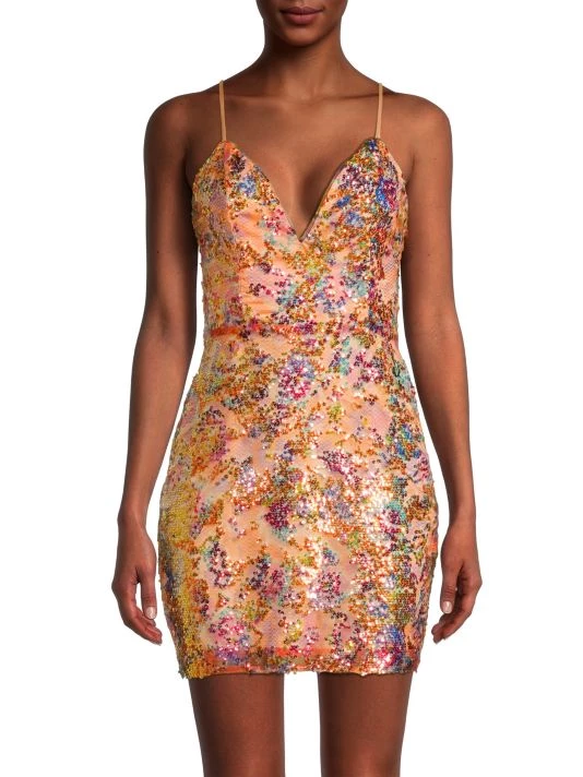 Ramy Brook Channing Sequined Mini Dress 5 Ramy Brook Channing Sequined Mini Dress - Image 3
