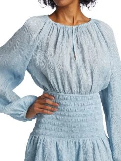 Ramy Brook Bennett Shirred Ruffle Minidress 14 Ramy Brook Bennett Shirred Ruffle Minidress -Hot Sale Ramy Brook Store unnamed file 959