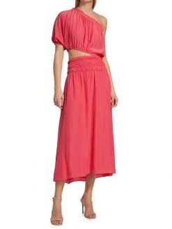 Ramy Brook Dina One-Shoulder Dress -Hot Sale Ramy Brook Store unnamed file 977